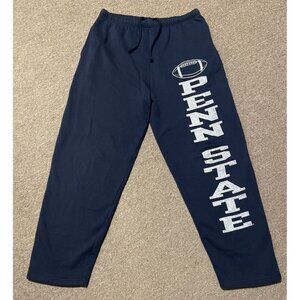 Vintage 90s Y2K XL Penn State Nittany Lions NCAA Football Drawstring Sweatpants